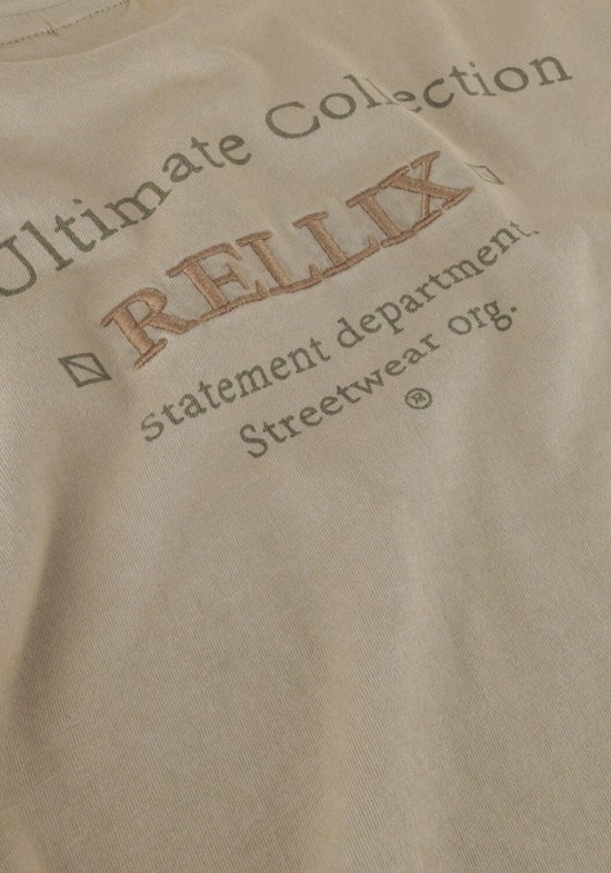 Rellix Bio Cotton Oversized T-shirt Rllx Pack Polo's & T-shirts Jongens - Polo shirt - Grijs
