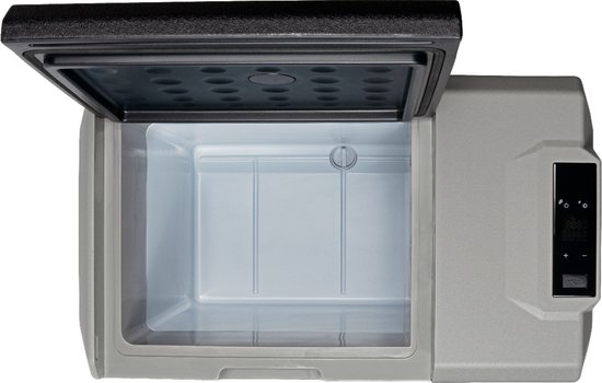 Steamy-E Single Zone Elektrische Compressor Koelbox Op Wielen - 47 liter - 12V en 230V - voor auto en camping - Grijs van Steamy — afbeelding 5