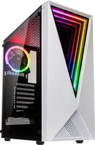 peta GamePC VOID wit RGB - AMD Ryzen 7 5700G - 16GB - 4.0TB SSD - Nvidia RTX3060 12GB DDR6 HDMI + DP - WiFi - Windows 11 Pro