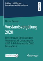 Juridicum - Schriften zum Unternehmens- und Wirtschaftsrecht - Vorstandsvergütung 2020