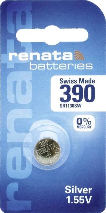 Renata SR1130SW 390 Horloge Zilveroxide 10 stuks