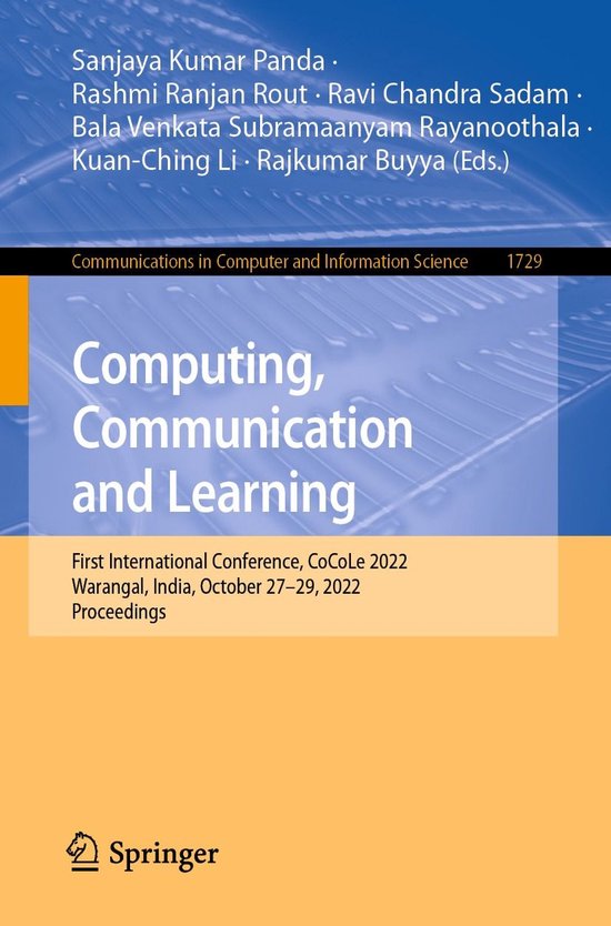 Springer Nature Proceedings Computer Science - Computing, Co ... - cover
