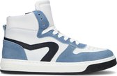 Hip H1301 Hoge sneakers - Leren Sneaker - Jongens - Blauw - Maat 37