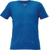Cerva NOYO ESD V-T-shirt 03040135 - Koningsblauw - S