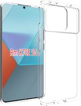Accezz Hoesje Geschikt voor Xiaomi Poco X6 Pro Hoesje Siliconen - Accezz Clear Backcover - Transparant