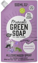 6x Marcel's Green Soap Allesreiniger Spray Lavendel & Rozemarijn Navulling 500 ml