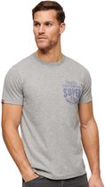 Superdry Copper Label Chest Graphic T-shirt Met Korte Mouwen Grijs 2XL Man