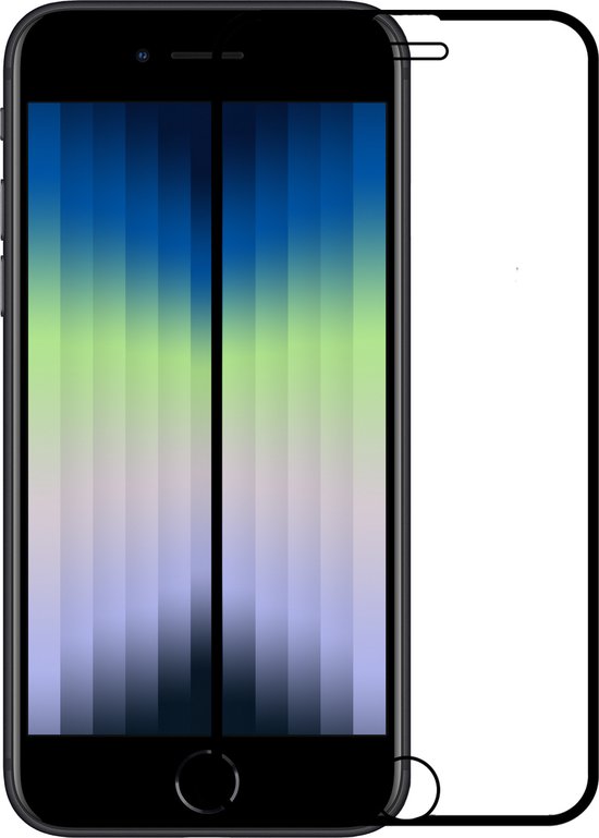 Protecteur d'écran adapté pour iPhone SE 2022 Protecteur d'écran Protect Glas - Protecteur d'écran adapté pour iPhone SE (2022) Protecteur d'écran en Tempered Glass Plein écran Couverture complète