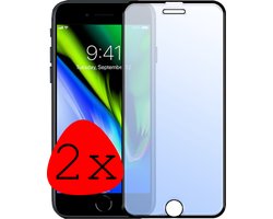 Screenprotector Geschikt voor iPhone SE 2022 Screenprotector Beschermglas Full Cover - Screenprotector Geschikt voor iPhone SE (2022) Screen Protector Full Cover - 2 Stuks