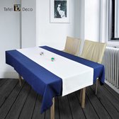 Tafel-Deco chemin de table blanc modèle Jola 50 x 220 cm