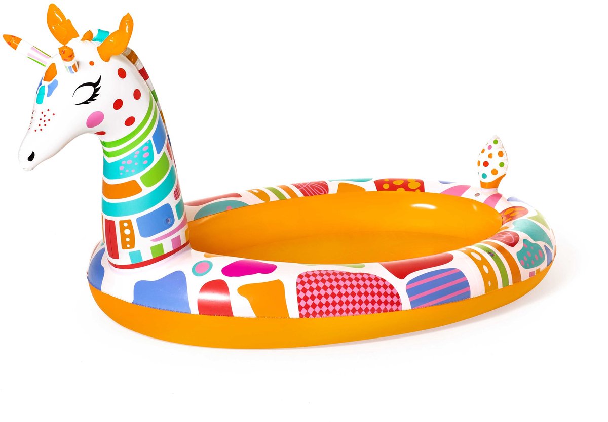 Kinderzwembad Bestway Groovy Giraffe Sprayer 266 x 157 x 127 cm