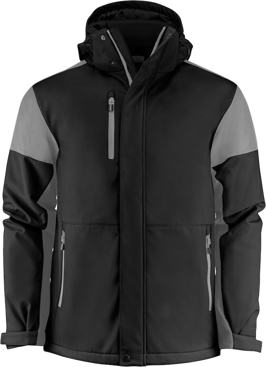 Printer PRIME PADDED SOFTSHELL PRIME 2261071 /staalgrijs Zwart