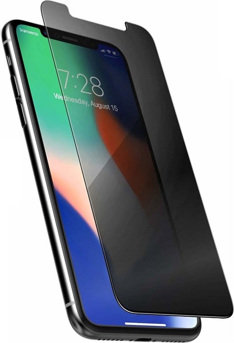 privacy Glas - Tempered 6D privacy Glas Protector voor iphone 13 Pro Max
