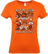 Dames t-shirt Nijmegen Oranjekoorts | Oranje Dames | maat XS