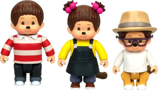 Monchichi 3 in 1 multipack