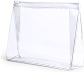 Transparante toilettas - Make up tasje - Etui - Dames - Heren - 1 liter - 17 x 12,5 cm - PVC