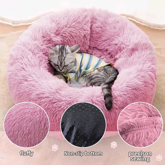 Kattenmand - Fluffy kattenmand - Donut kattenmand - Pets Fortune