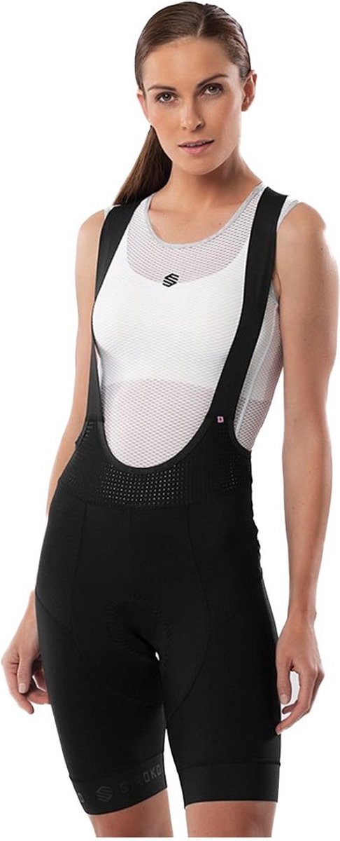 SIROKO - Kaufmann Women's Cycling Bib Shorts - XXS - Black - View #6