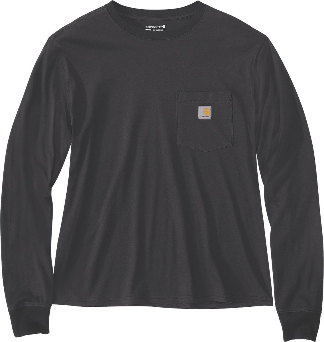 Carhartt Damen Lightweight L/S Pocket T-Shirt -S Zwart