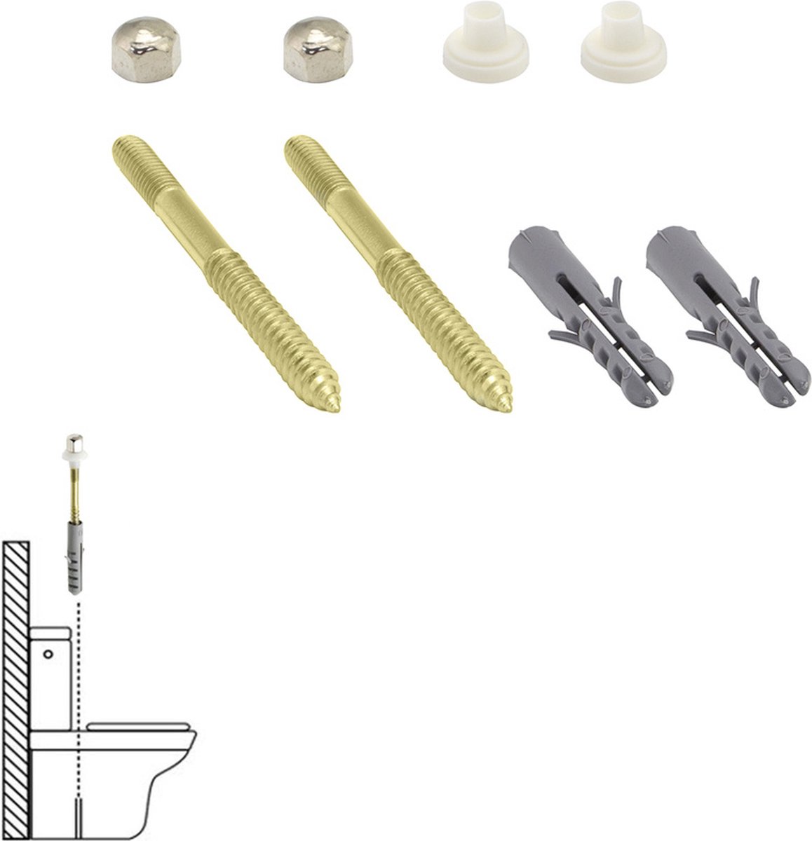 A Forged Tool 13070105 schroefanker & muurplug