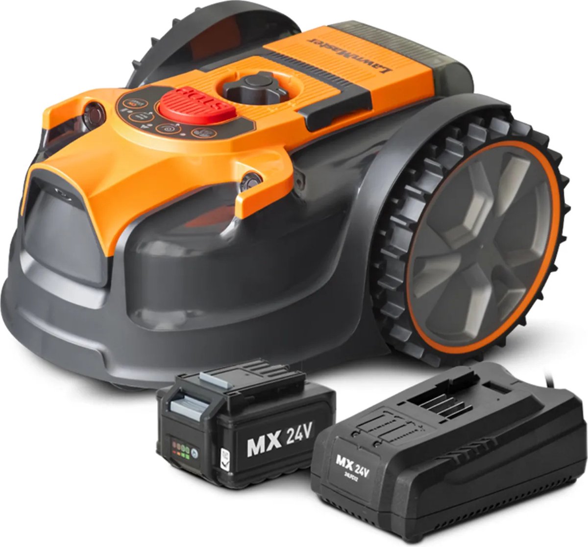 Lawnmaster robotmaaier -15,5cm maaibreedte - gazons tot ca. 300m² - 24V accu - Lawnmaster - €483,51