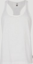 O'Neill T-Shirt Women ESSENTIALS RACER BACK TANKTOP Snow White Top M - Snow White 60% Cotton, 40% Recycled Polyester