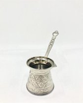 Turkse Koffiepot Koffiezetapparaat Moka Pot 4 Persoon 200 ML те для коте Koper Cezve Handgemaakte Casting Decoratieve Gift Accessoire