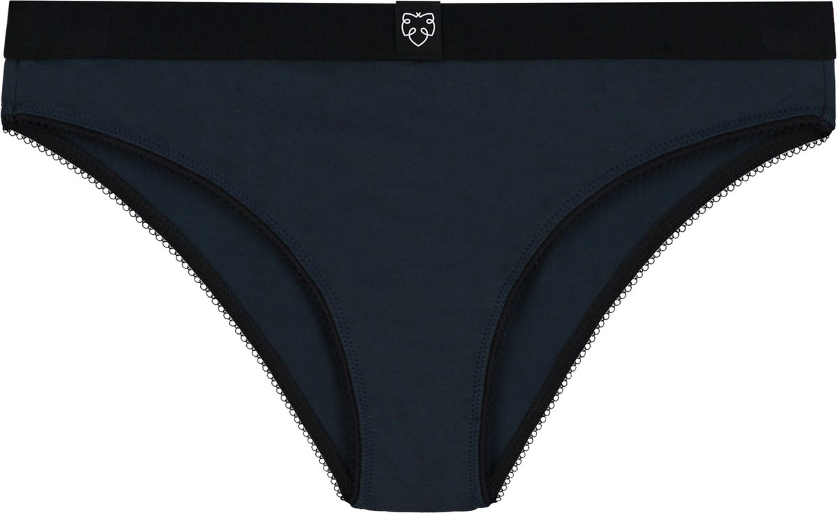 A-dam Yara - Ondergoed - Katoen - Onderbroek - Slip - Dames - Blauw - M