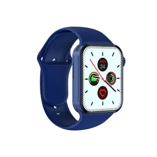 Unisex Smartwatch - Smartwatch - Fitness Watch - IP67 Waterdicht - Fitnesshorloge - Bluetooth Fitness-Tracker - Blauw