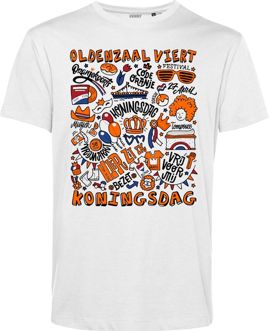 T-shirt Oldenzaal Oranjekoorts | Koningsdag kleding | Oranje Shirt | Oranje |