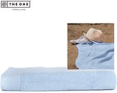 The One Towelling Classic Strandlaken - 100 x 180 cm - Strand handdoek - Hoge vochtopname - 100% Gekamd katoen - Lichtblauw