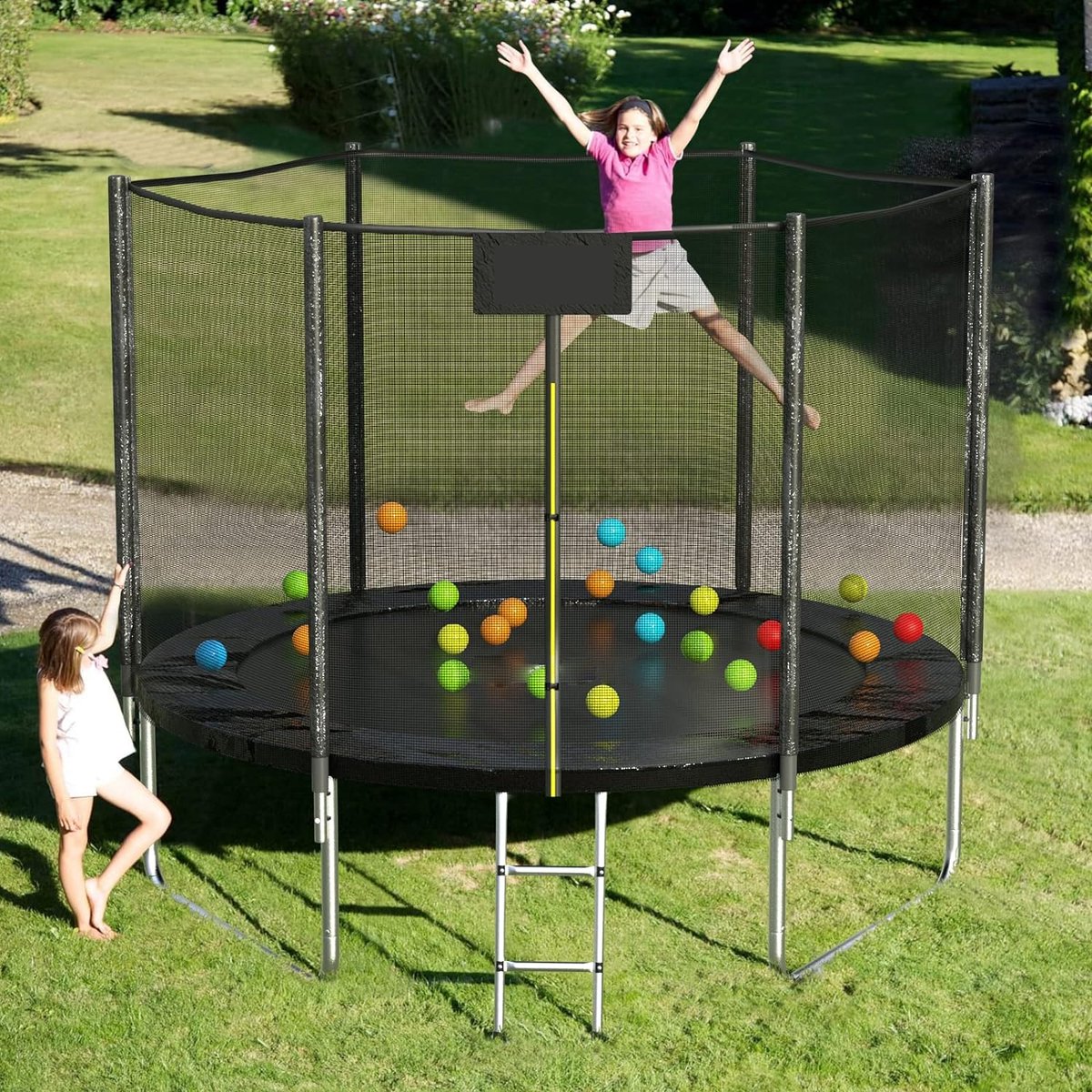 Viking Sports - Trampoline rand - 244 cm - pvc - zwart — afbeelding 3