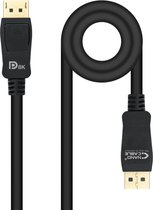 DisplayPort Cable NANOCABLE HDR 8K Ultra HD Black