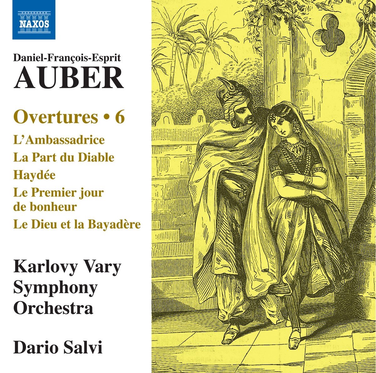 Karlovy Vary Symphony Orchestra, Dario Salvi - Auber: Overtures, Vol. 6 (CD)