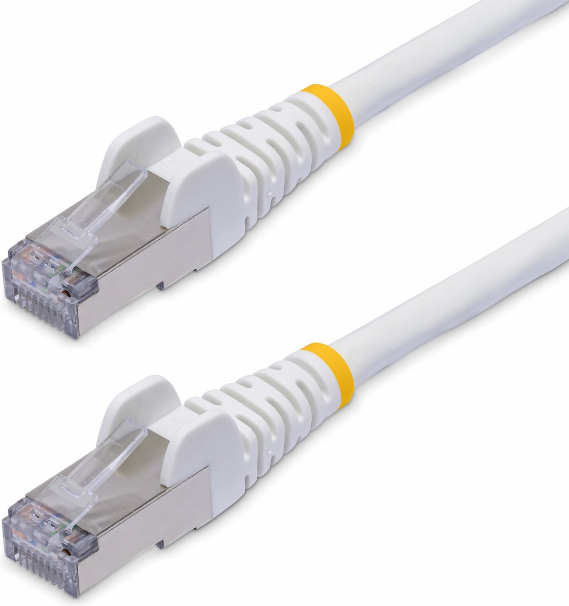 StarTech.com 10m White CAT8 Ethernet Cable, Snagless, SFTP, 25G40G - Verbindingskabel