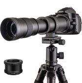 JINTU 420-800mm F8.3 Téléobjectif SLR - Focus au point manuelle - Compatible Sony E-mount