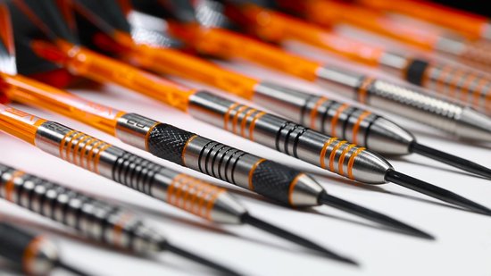 RED DRAGON Amberjack 7: 26 Gram Wolfraam Steeltip Dartpijlen Professioneel Set met flights en dart shafts