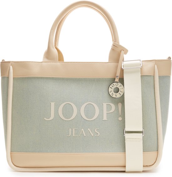 JOOP! Jeans Calduccio Dames Crossbody tas/Handtas/Shopper Wol - Blauw