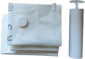 Sacs sous vide vêtements - Sacs sous vide pour couettes - sacs de rangement - trois pièces en trois tailles avec pompe