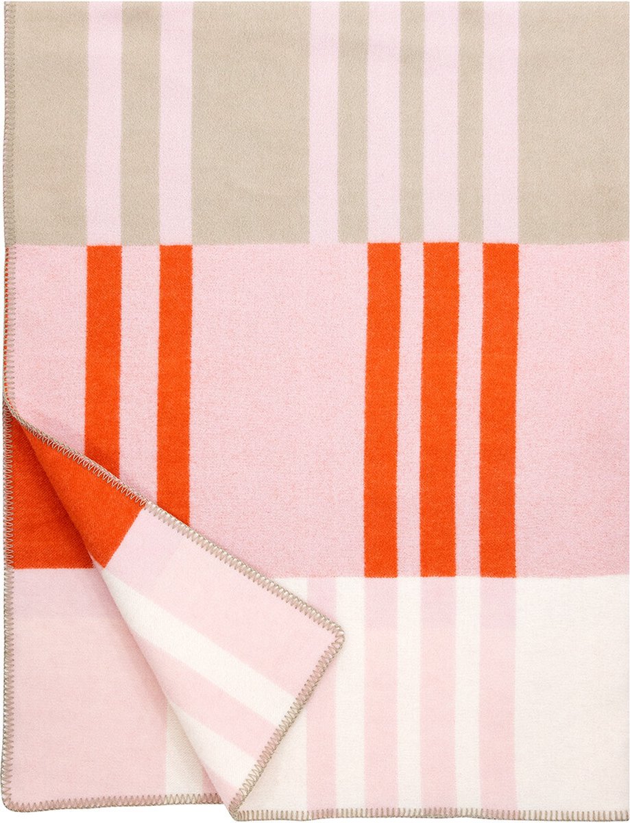 Lapuan Kankurit Wollen Plaid - TOFFEE (130x180cm) Grijs - Plaids.shop®