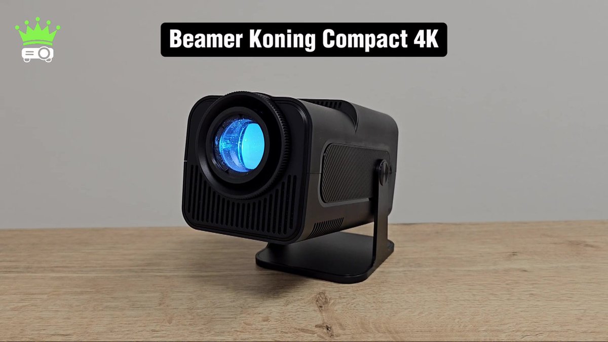 Bluemos Mini Proyector Led Portátil De 1080p Yg300 Hdmi Cor Azul 127v