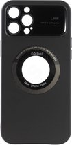 Colnel Hoesje Geschikt voor: Apple iPhone 12 Pro | Compatibel met MagSafe | Back Cover | Camera Lens Screen protector | Zwart