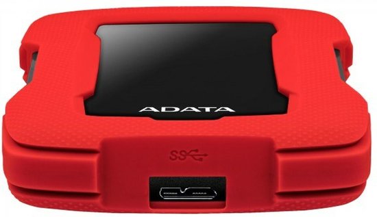 ADATA HD330 2TB Externe Harde Schijf - Rood van Merkloos — afbeelding 3