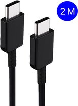 Femur USB-C naar USB-C – 2 Meter Kabel – Oplaadkabel – Samsung apparaten – Universeel – Extra Stevig - USB-C naar USB-C