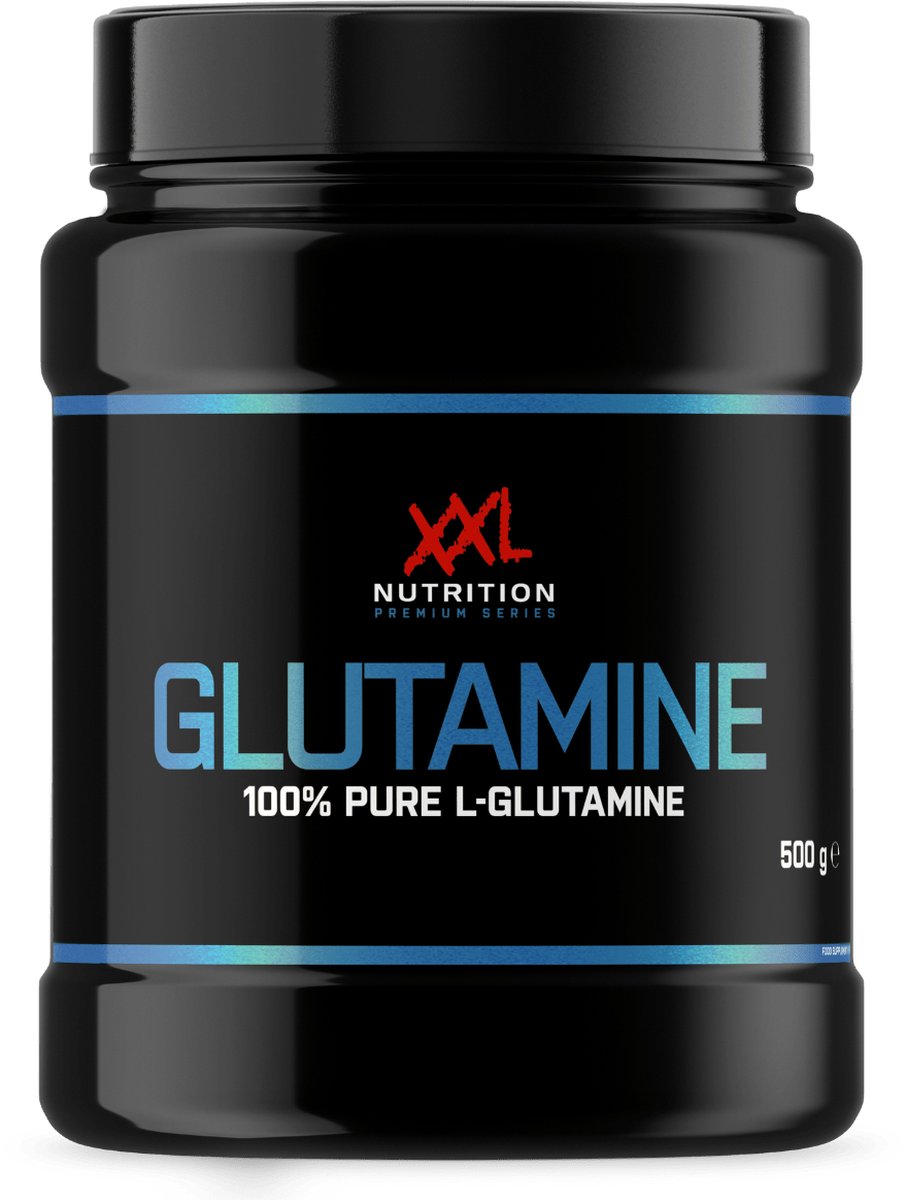 Goedkoopste XXL Nutrition - Glutamine - Glutamine Poeder, Aminozuren - Smaakloos - 500 Gram (50 shakes