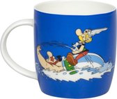 Koffiemok Asterix en Obelix - aan het zwemmen - 350 ML