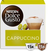 Bol.com NESCAFÉ Dolce Gusto Cappuccino capsules - 90 koffiecups voor 45 koppen koffie aanbieding