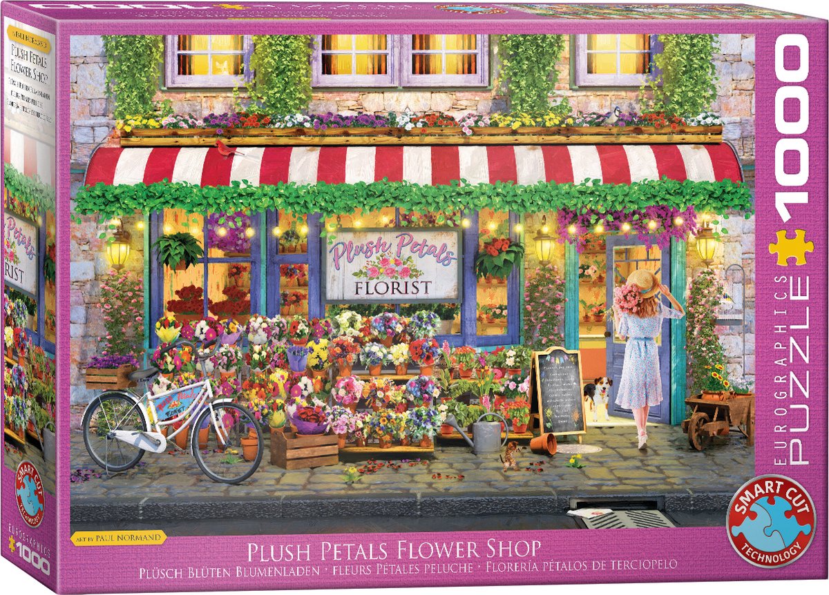 Plush Petals Florist Shop Puzzel (1000 stukjes)