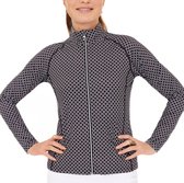 Func Factory dames Longsleeve full zip Sheila zwart maat 46