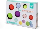 Eurekakids Baby Sensory Balls - Senso Ballen voor Baby - Verschillende Vormen en Textuur - 10 Stuks - Vanaf 6 Maanden